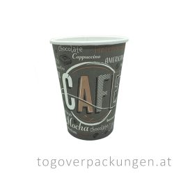 Pappbecher "COFFEE NEW", 450 ml / 50 Stück 