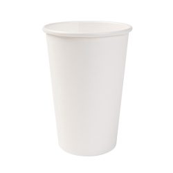 Pappbecher, weiß, 550 ml, 90 mm / 50 Stück