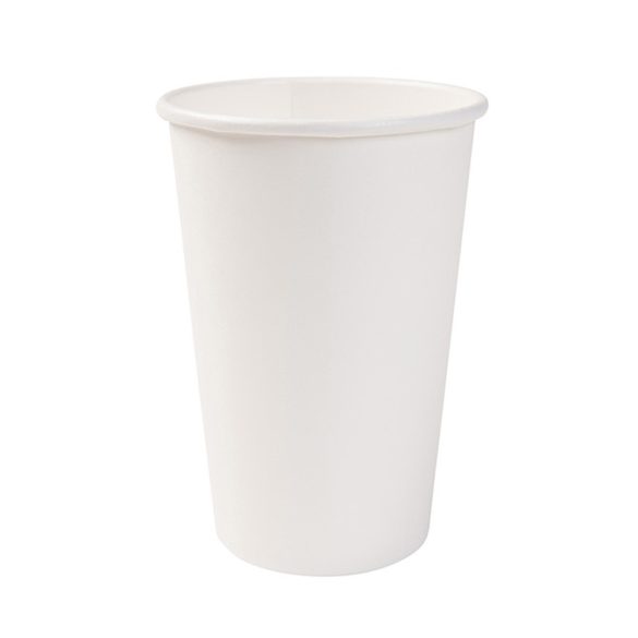 Pappbecher, weiß, 550 ml, 90 mm / 50 Stück