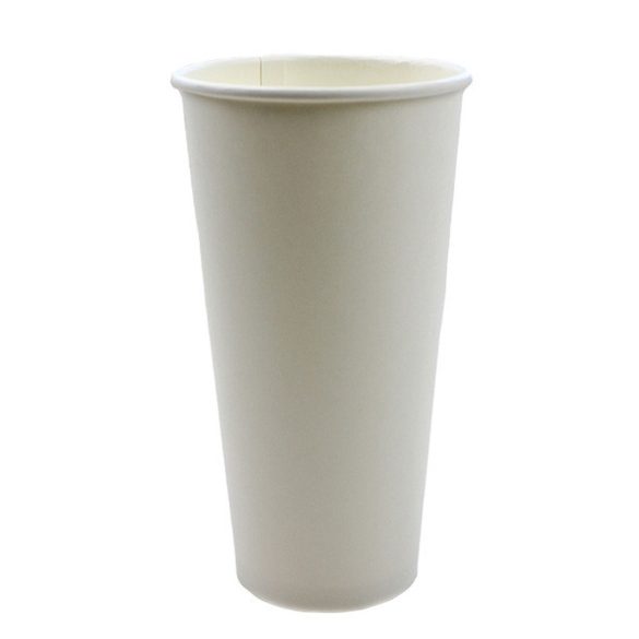 Pappbecher, weiß, 660 ml, 90 mm / 50 Stück