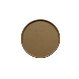 Kartondeckel für 400-750 ml  Suppenbecher "KING", 115 mm, braun / 25 Stück
