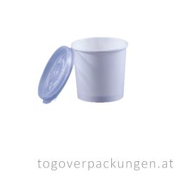   Plastikdeckel für 300 ml "Soup-To-Go" Suppenbecher "GRANADA" / 50 Stück