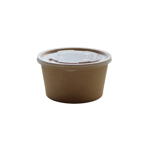 Plastikdeckel für Suppenbecher, PP, 115 mm, transparent / 50 Stück