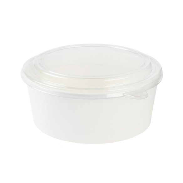 Plastikdeckel für 1300 ml Kraftkarton-Schale / 50 Stück