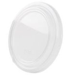 PET Plastikdeckel 165 mm für 1100 ml Kraftkarton-Schale / 50 Stück