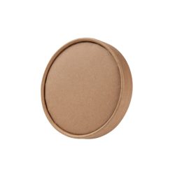   Pappdeckel für 350 ml Suppenbecher "GRANADA", Kraft / 25 Stück