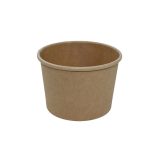 Suppenbecher "KING MINI", 280ml (8oz), Kraft / 50 Stück