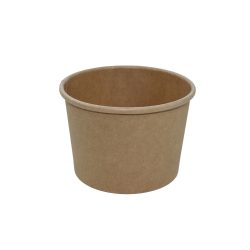   "Soup-To-Go" Suppenbecher "KING MINI", 280ml, Kraft / 50 Stück