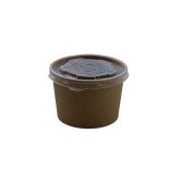 Suppenbecher "KING MINI", 280ml (8oz), Kraft / 50 Stück