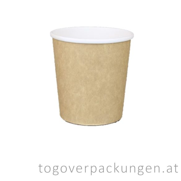 "Soup-To-Go" Suppenbecher "GRANADA", 500 ml, braun-weiß / 50 Stück