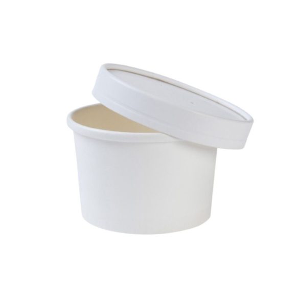 "Soup-To-Go" Suppenbecher "MALAGA", 500 ml, weiß, 118 mm / 40 Stück