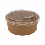 Kraftkarton-Schale "MALTA",  750 ml, kraft full  / 50 Stück