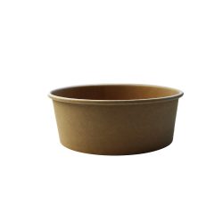 Kraftkarton-Schale, 750 ml, kraft full / 50 Stück