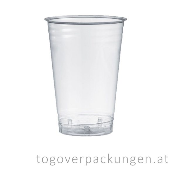 PLA Shake-Becher, 500 ml / 50 Stück