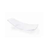 Fingerfood Schale "TWIST" aus PS, transparent – 25 Stück