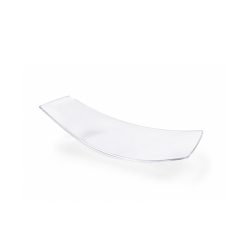   Fingerfood Schale "TWIST" aus PS, transparent – 25 Stück