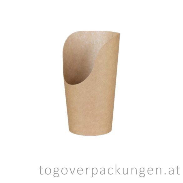 Snack Pappbecher, 400 ml / 25 Stück