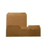 Snackbox aus Pappe, 13.5 x 9 x 5 cm, braun / 25 Stück