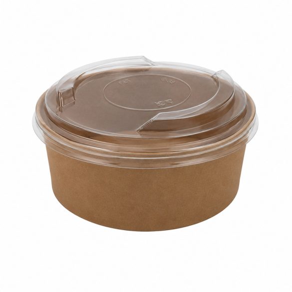 Plastikdeckel "MALTA TO-GO" für 750 ml Kraftkarton-Schale  / 50 Stück