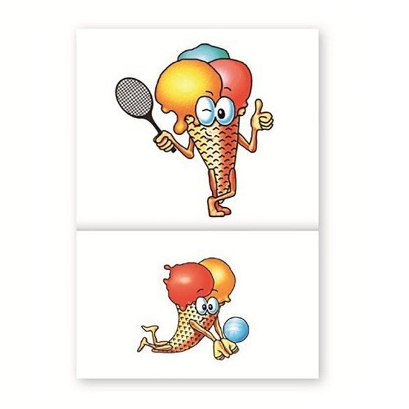 Spenderservietten 1-lagig 17 x 17 cm "HAPPY ICE"