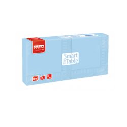 Zweilagige Servietten - Cocktail, hellblau / 100 Stück