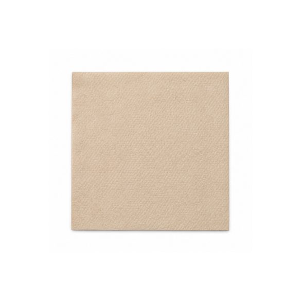 Servietten 24 × 24 cm 1-lagig 1/4-Falz braun, recycled, RUTA / 300 Stück
