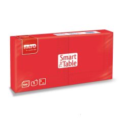 Zweilagige Servietten - Cocktail, rot / 100 Stück