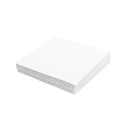  Servietten 24 × 24 cm 2-lagig 1/4-Falz WEIß, RUTA / 200 Stück