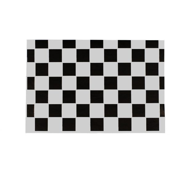 Burgerpapier "Chessboard", 40 x 30 cm, Schwarz-Weiss / 1000 Stück
