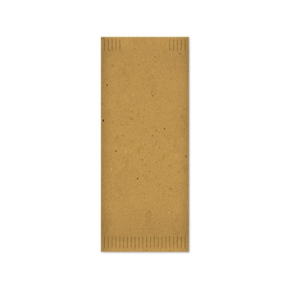 Bestecktaschen "SIMPLE", 38 x 38 cm, braun - 50 Stück