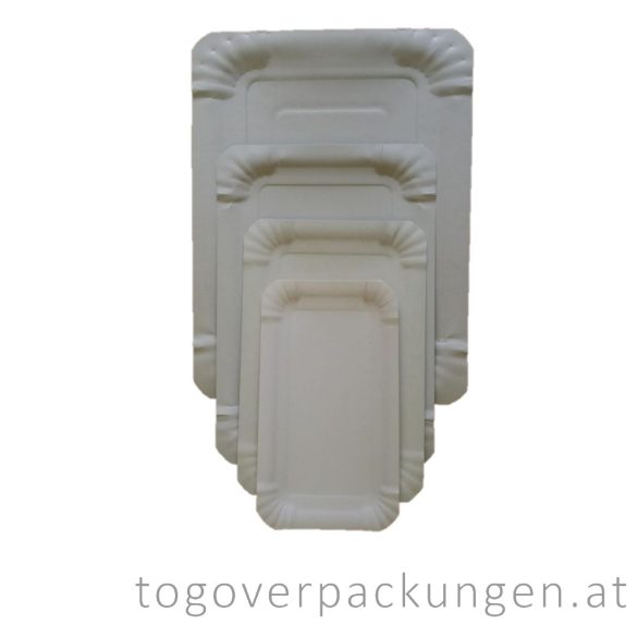 Pappschalen 100 x 160 mm / 250 Stück