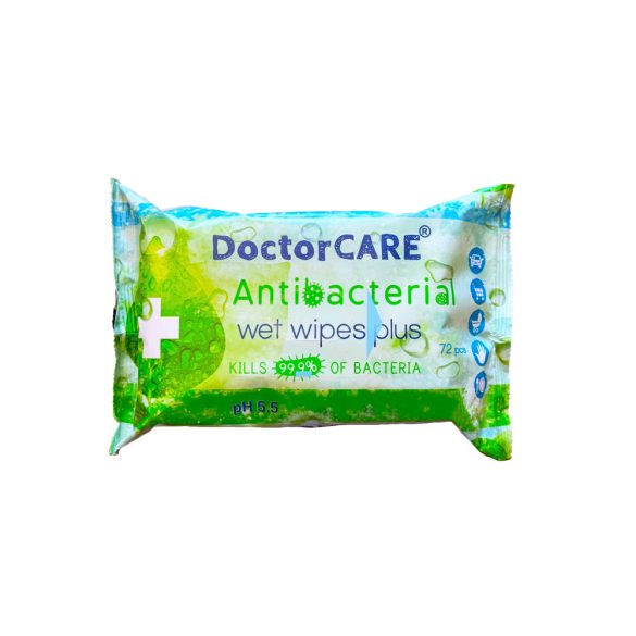 Antibakterielle Feuchttücher DoctorCare 72 Stk / Paket