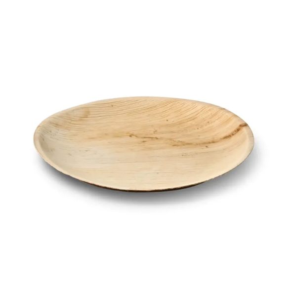 Palmblatt Teller "Palmware", rund, 23 cm / 25 Stück