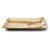 Palmblatt-Servierplatte „Palmware®“ GN 1/2, 32,5 × 26,5 cm / 25 Stück
