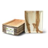 Palmblatt Tablett "Palmware®" 32,5 x 26,5 cm, 1 Gastro-Norm / 25 Stück