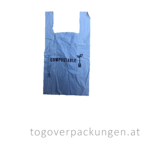 Kompostierbare Tasche mit Spender / 500 Stück