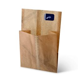   Sandwichbeutel mit Selbstklebverschluss,  100%  Papier, 15 x  16,5 cm, braun / 100 Stück