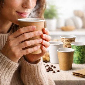 EINWANDIGE PAPPBECHER